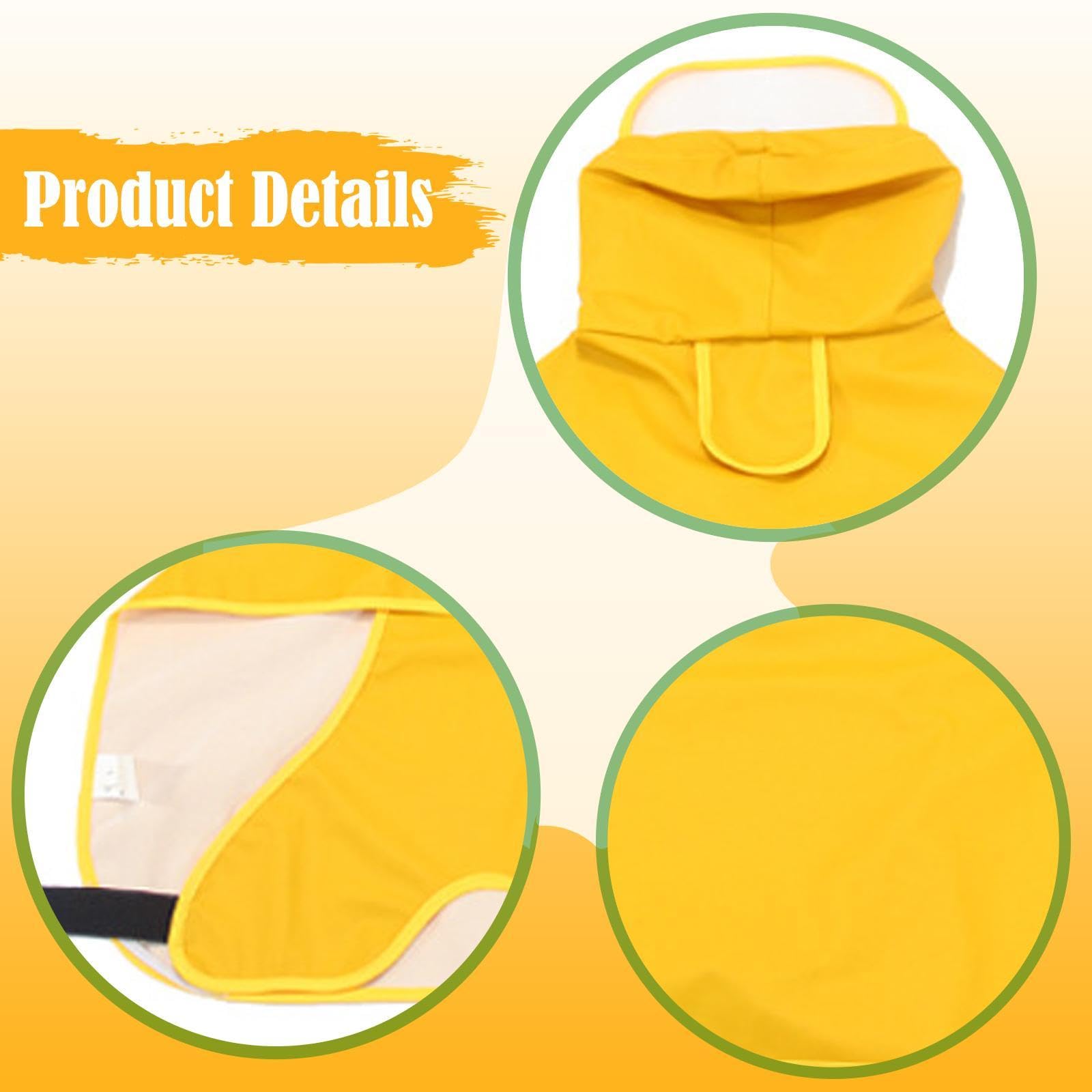 Impermeable con Capucha, Poncho para Perros, Práctico Impermeable para Cachorros Y Perros de Tamaño Mediano, 7XL