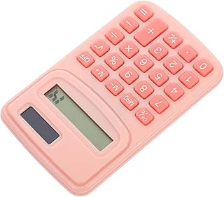 Ciieeo Calculadora Pequena Calculadora Básica Calculadora Decorativa Calculadora Adorável Mini Calculadora De Computador De Plástico Rosa Calculadora Conveniente Para Presente
