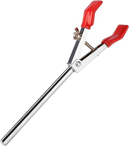 Stonylab - Abrazadera de laboratorio de 2 dientes resistente de 2 puntas y ajuste único multiuso abrazadera giratoria para laboratorio