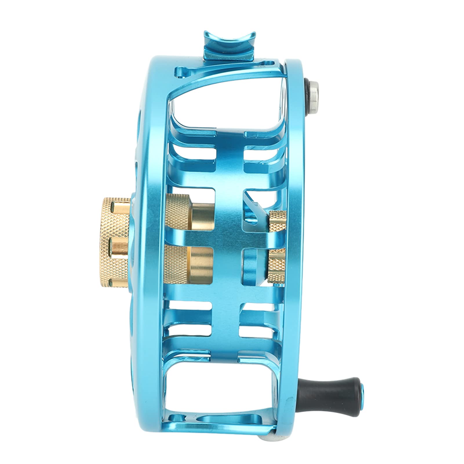 Mulinello da pesca a mosca ZenithAur con corpo lavorato a CNC, cuscinetti 2+1BB e design con mandrino di grandi dimensioni, mulinello da mosca in alluminio da 7/9 pesi per la
