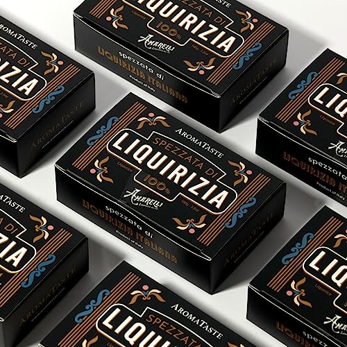 Regaliz Puro Italiana | Aroma Intenso | 3x100g
