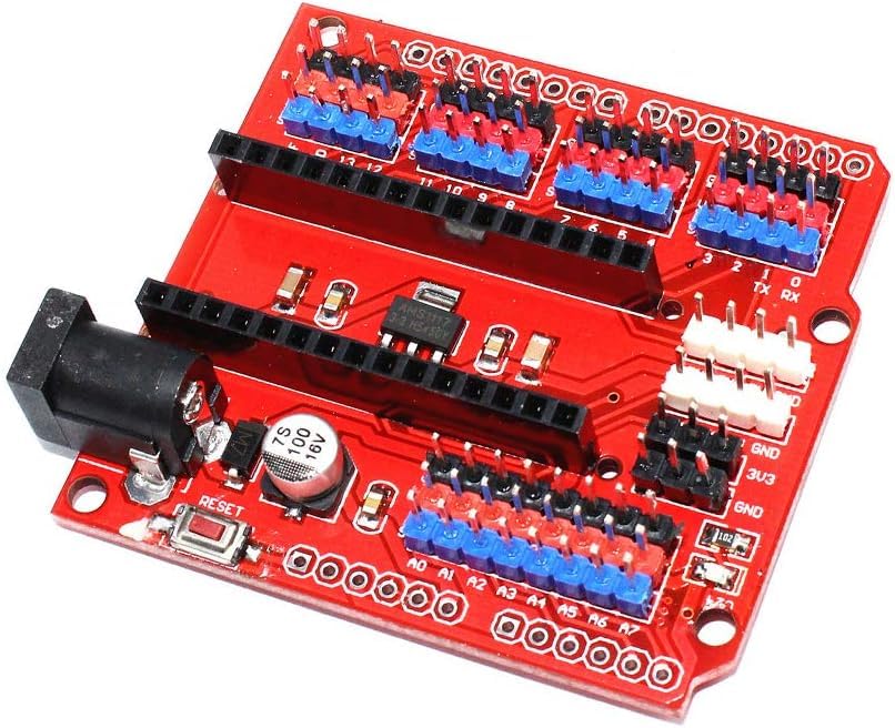 Besomi ElectronicsMultifunctional Expansion Board for Arduino, Versatile Sensor Connection Hub, Prototyping Simplified