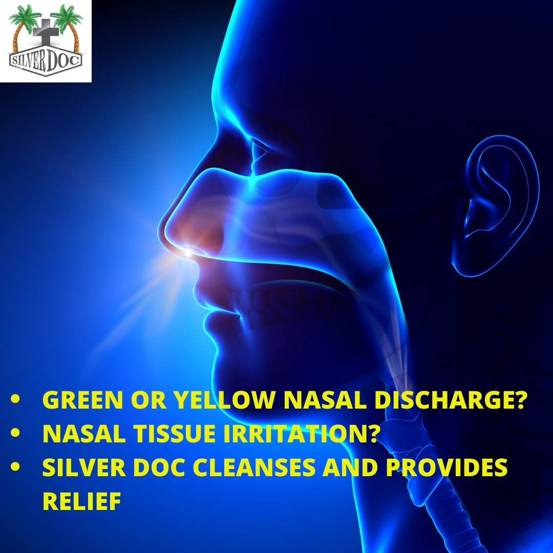 Buy Silver Doc Silver Hydrosol Nasal Cleansing Spray, Better Than Any