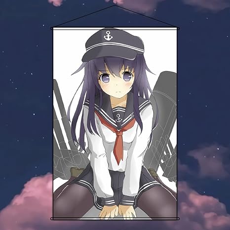 Amazon ピュアソング 暁 艦隊これくしょん タペストリー オーダーメイド カスタマイズ カスタム可能 掛ける絵 ポスター 巻物 漫画 アニメ ファッション萌え アニメグッズ 人気 約 約50cmx70cm B2 アニメ 萌えグッズ 通販