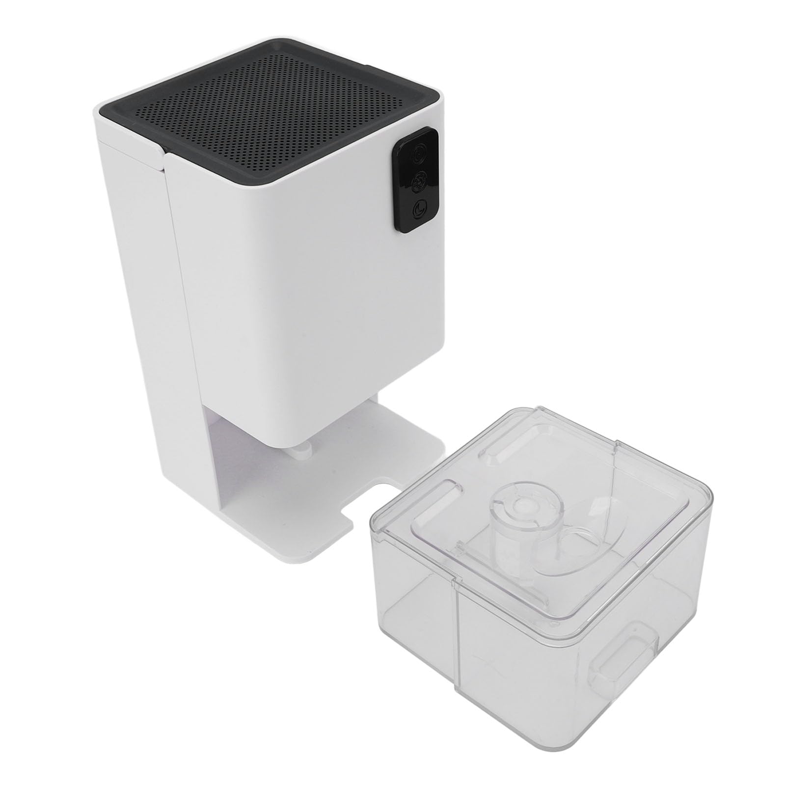 Deumidificatore da 40 W con Spegnimento Automatico, Serbatoio da 1,2 Litri, con Filtro HEPA, Purificazione Dell'aria, Asciugatura dei Vestiti, per la Casa, Camera da Letto, (Spina europea)