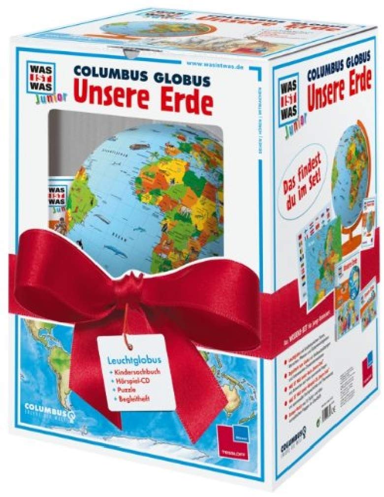 WAS IST WAS Junior Columbus Globus "Unsere Erde"