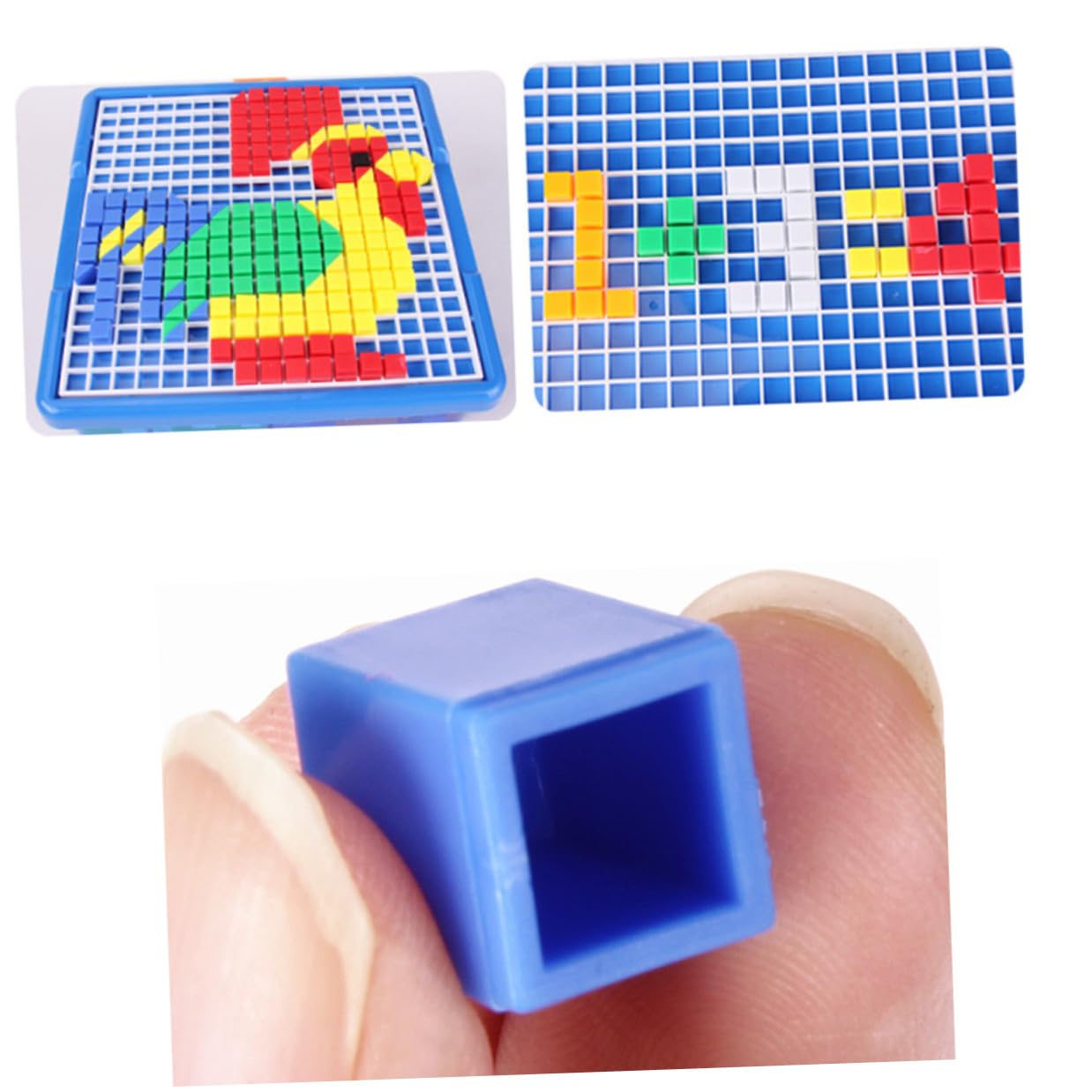 Juguete Rompecabezas para Niños de Plástico Educativo Temprano Que Enriquece la Imaginación y Cultiva el Reconocimiento de Colores Juego Diario el Hogar