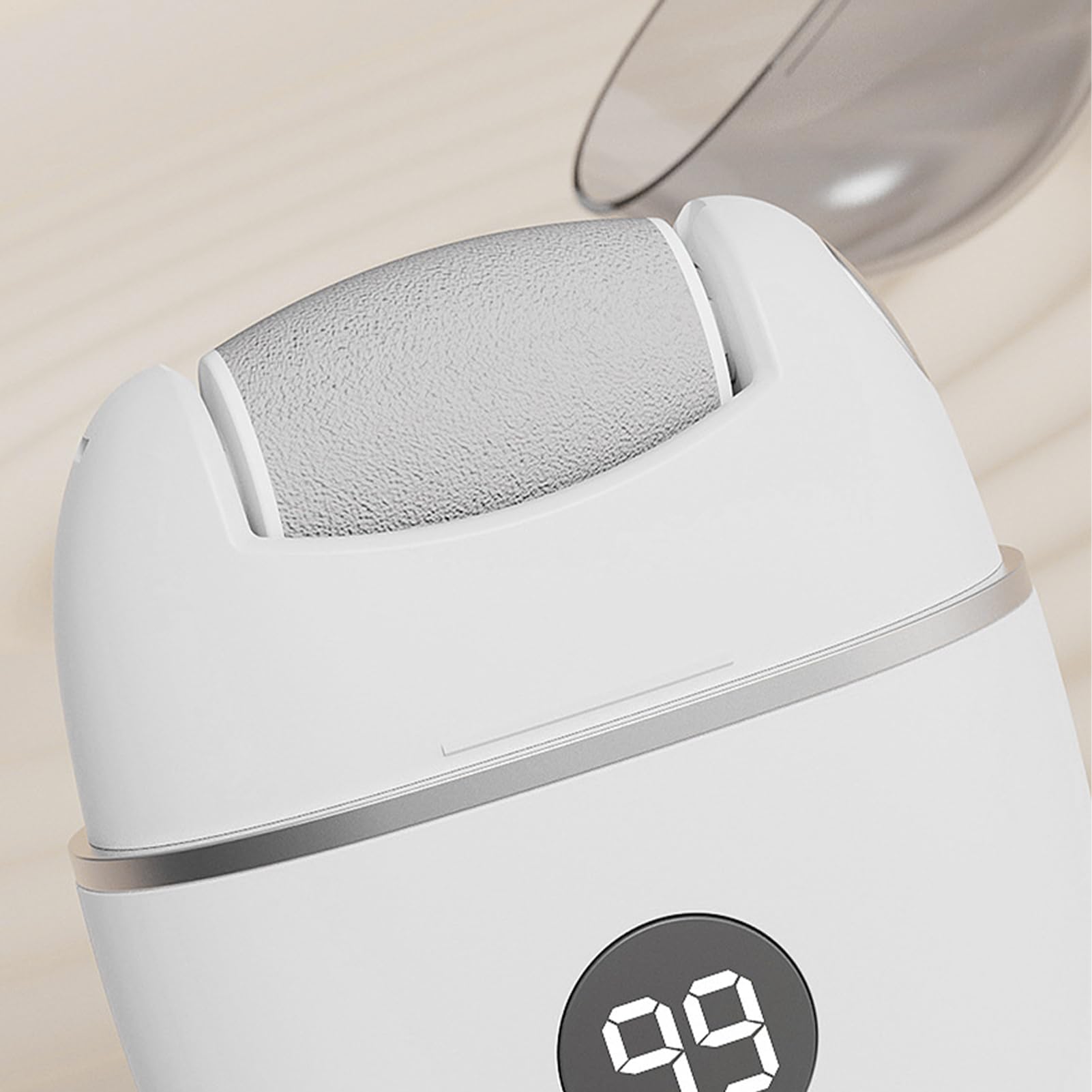 Removedor Eléctrico de Callos para Pies, Callosidades en Pies con Tecnología Eléctrica, Recortadora con 3 Cabezales Recargable Herramienta Hombre Mujer