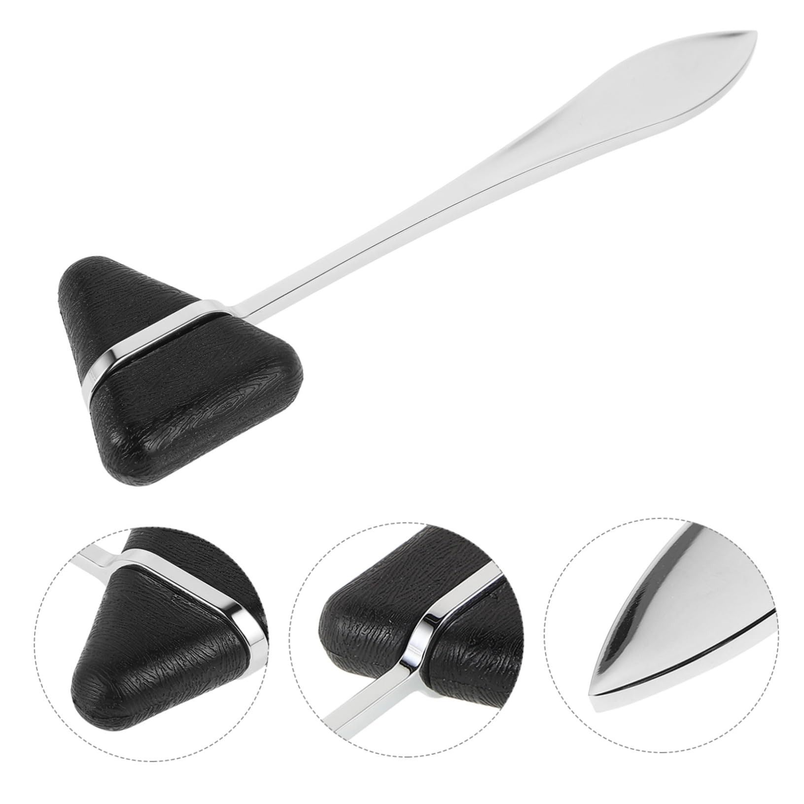 iplusmile 5piezas Martillo De Neurológico De Inoxidable Para Pruebas Médicas Herramienta De Percusión Multifuncional Para Exámenes Clínicos y Hospitalarios