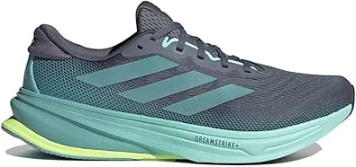adidas [アディダス] スーパーノヴァ ライズ 2 ランニング SUPERNOVA RISE 2 RUNNING オニキス/ミントトン/ハイレゾイエロー JQ7701
