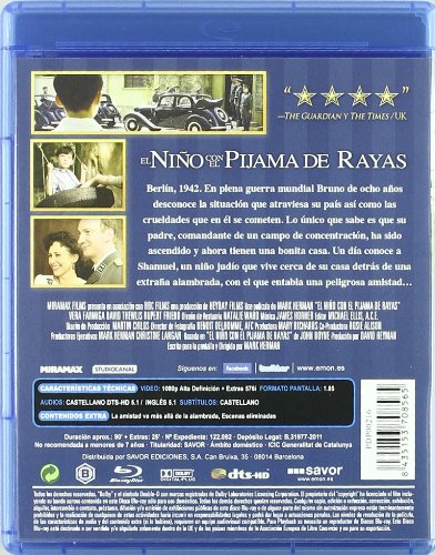 El Niño Con El Pijama De Rayas (Blu-ray) [2008] (Import Movie) (European Format - Zone 2) image 3