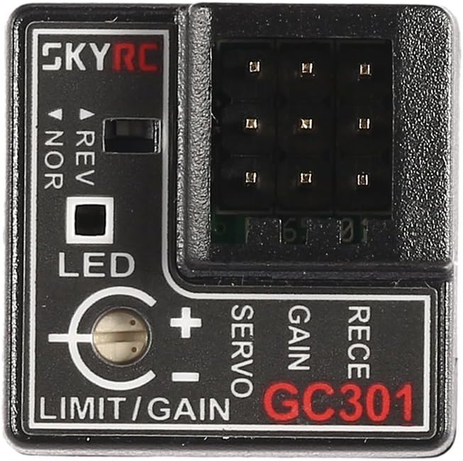 SKYRC GC301 Mini Gyro Gyroscope for RC Car Drift Racing Car Steering Output Integrated Compact Light-weight Design