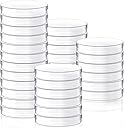 30Pcs 90 x 15mm Plastic Petri Dishes,Culture Dish with Lids for School,Laboratories Themed Party