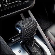 AUCELI Car Gear Shift Knob Cover, Automotive Manual Stick Shifting Handle Gear Shift Knob Protector, Vehicle Decoration Accessories Universal for SUV, Truck, RV and More