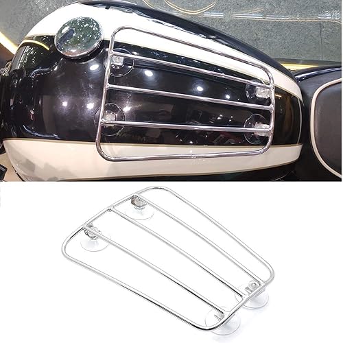 Motorcycle Fuel Tank Luggage Rack Shelf with Strong Suction Cups