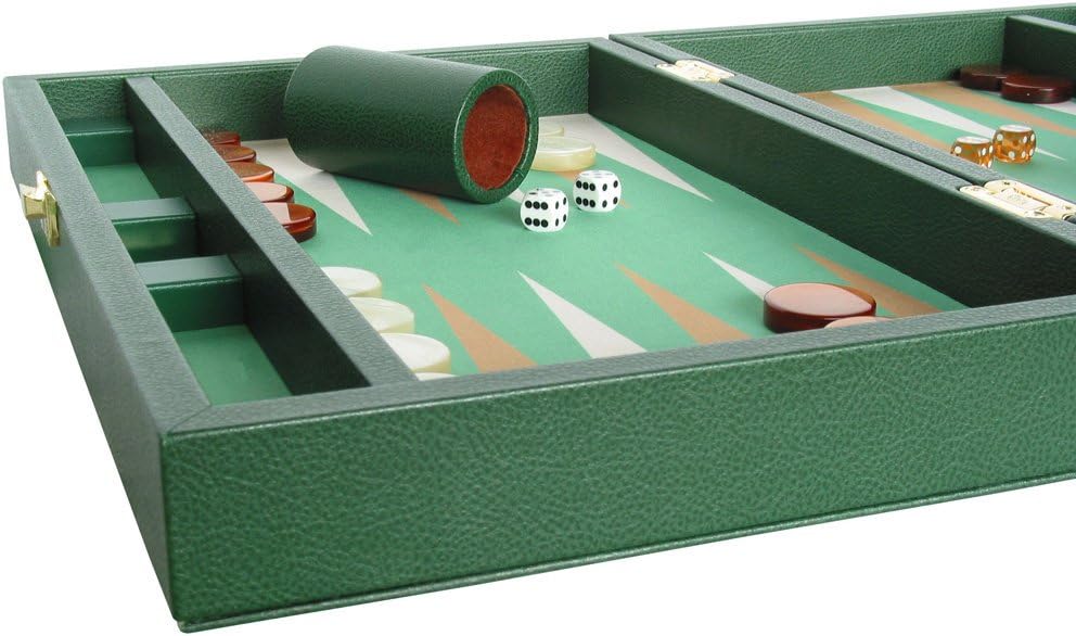70% оƒƒ Evеrуthіng Zaza & Sacci Luxury Backgammon Set from Italy - Leather-Microfiber Case - 16 Green Uр Tо 40% оƒƒ Zaza & Sacci Luxury Backgammon Set from Italy - Leather-Microfiber Case - 16 Green