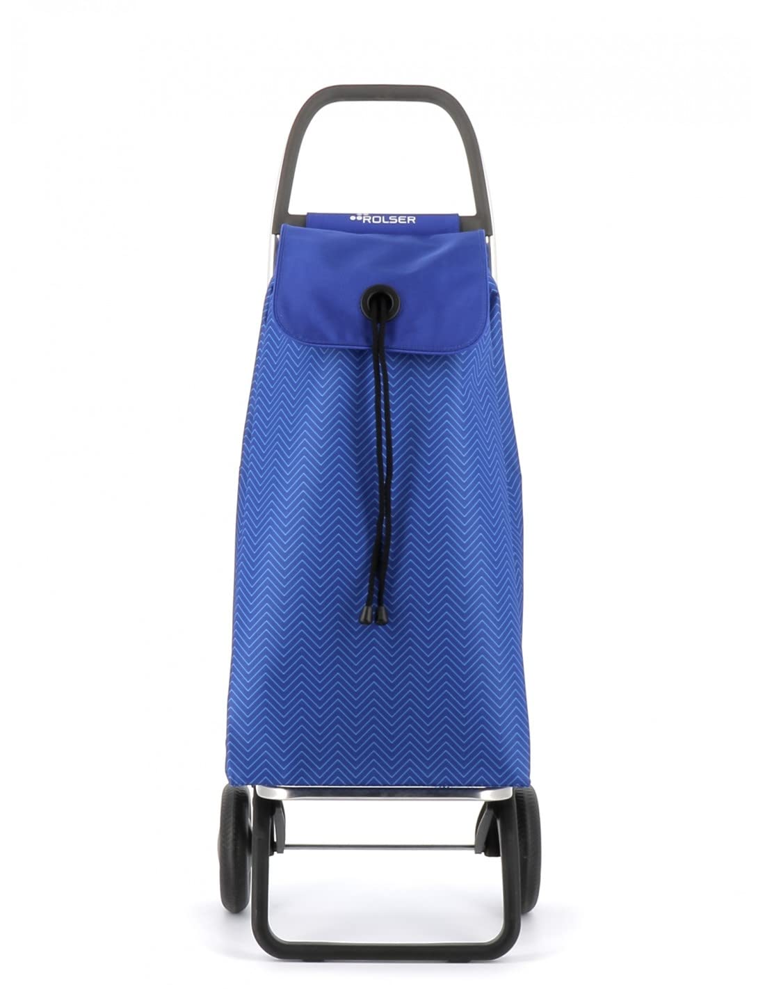 Chariot De Course Rolser I-Max Yute - 2 Roues, Sac En Jute Naturel Avec Doubles Poches - Design Blanc Cassé Et Pliable