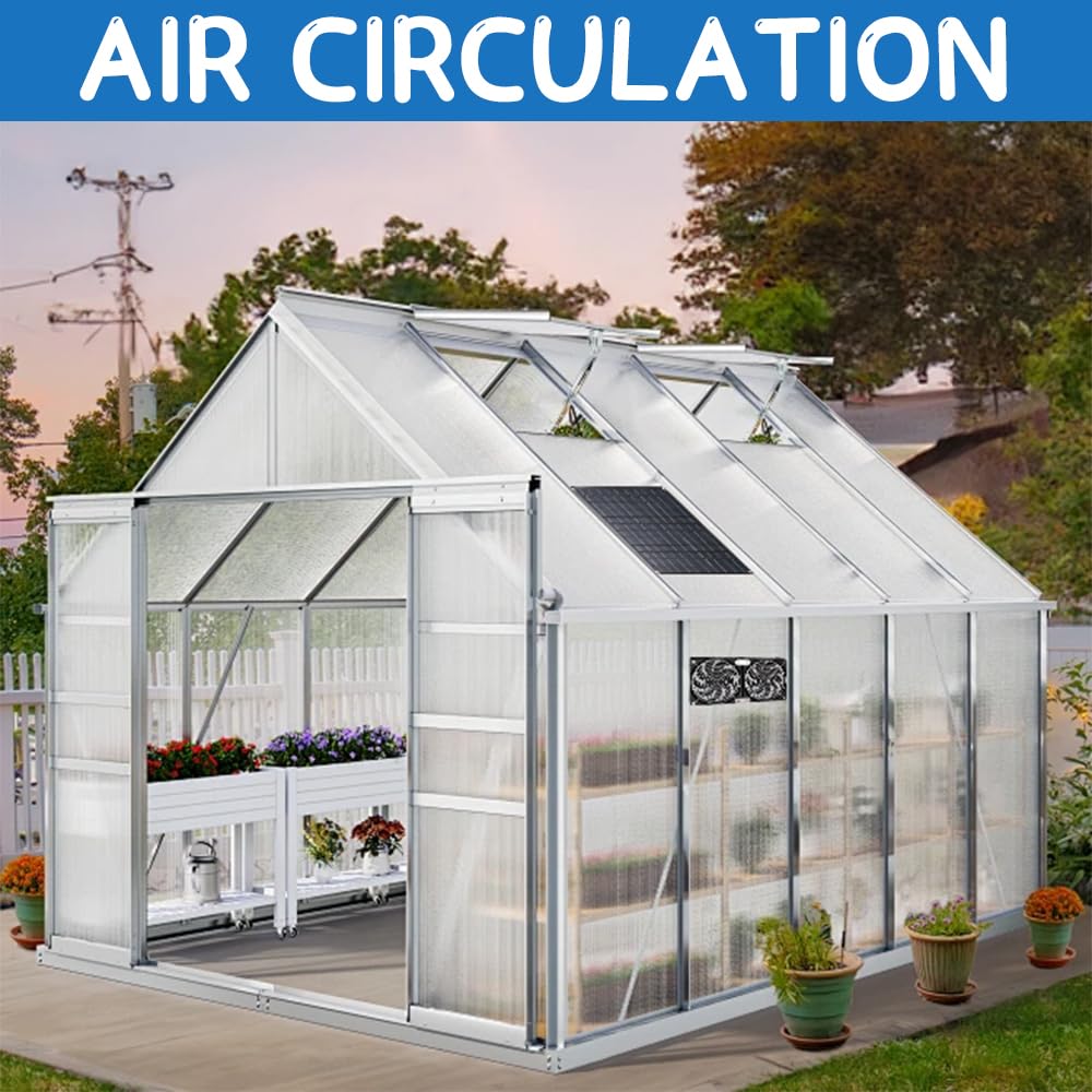 Ventilateur solaire 15W 12V double échappement résistant aux intempéries pour extérieur