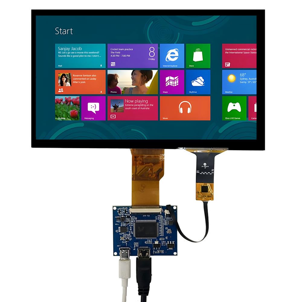 9 Inch Universal LCD Display Screen Monitor Raspberry Pi Driver Control Board Digitizer Touchscreen DIY Computer Secondary Screen