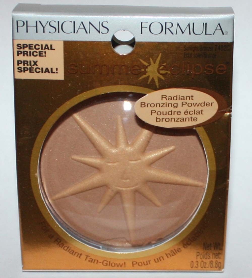 Physicians Formula Summer Eclipse Face Bronzer Powder, Sunlight Bronze 7482C