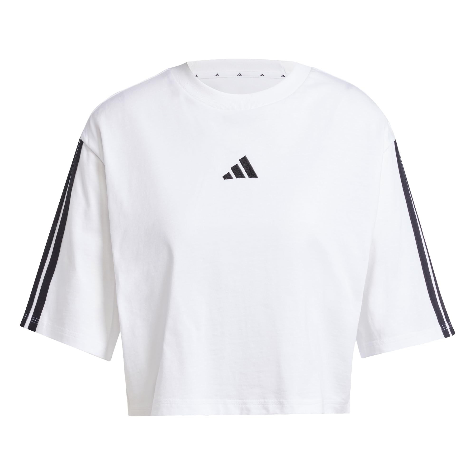 Adidas Mujer Essentials 3-Stripes Cotton Loose T-Shirt
