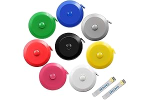 DiCUNO Retractable Pocket Measuring Tape (8 Colors)