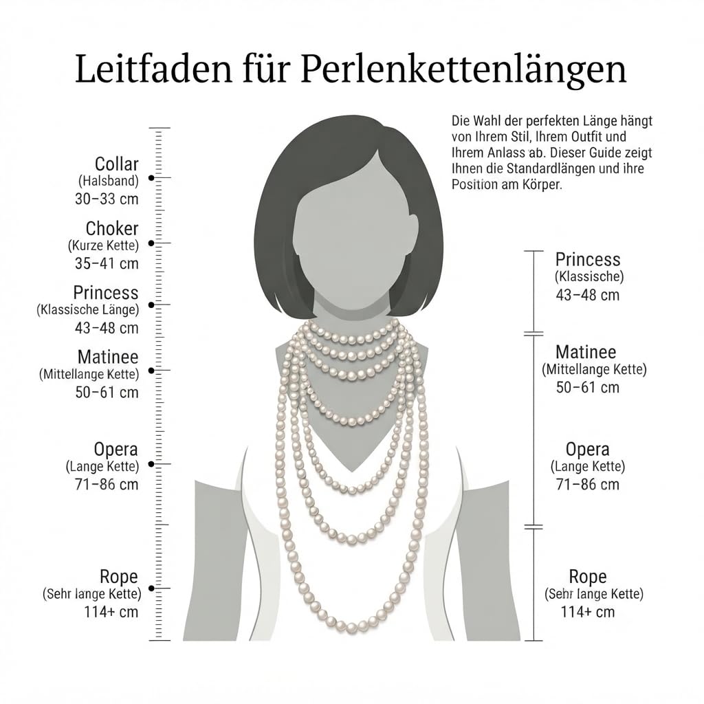 Gaura Perlenkette weiß – Runde Süßwasserperlen 4–4,5 mm • 38–41 cm Choker • 925 Silber rhodiniert • Moderne kurze Perlenkette