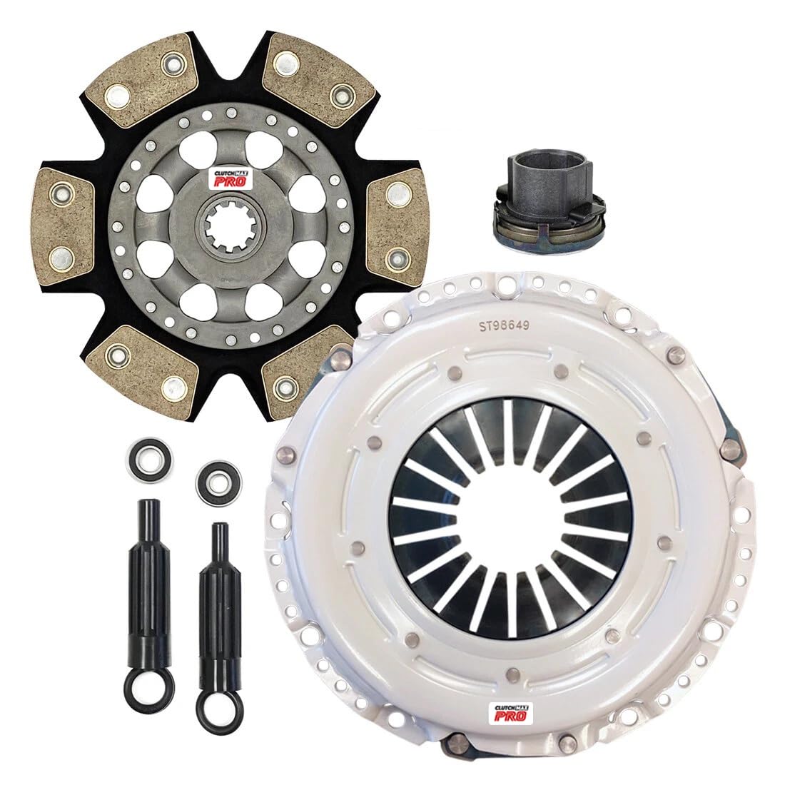 ClutchMaxPRO Performance Stage 3 Clutch Kit Compatible with BMW 323 325 323is 323i 325 325e 325es 325i 325is 525i 524td 528e 2.4L 2.5L 2.7L E28 E30 E34 E36 M20 M50 (CP03011HDD-ST3)