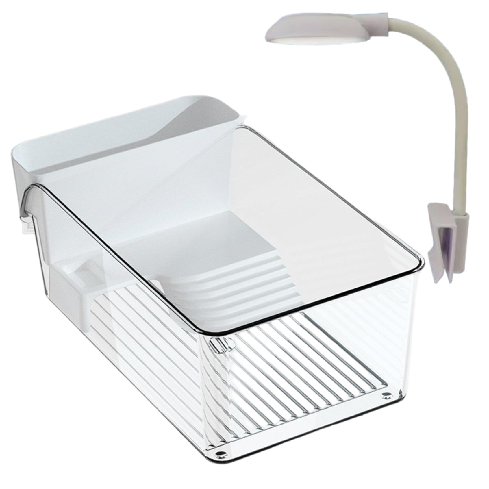 Aquarium, kit Complet d'habitat pour Tortues avec Zone Multifonction et Filtre à Eau pour Tortues et Animaux Aquatiques Aquarium pour Poissons pour pour