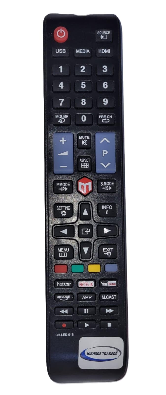 Remote Control Compatible with Adsun Led Tv (Please Match Your Old Remote with Given Image)