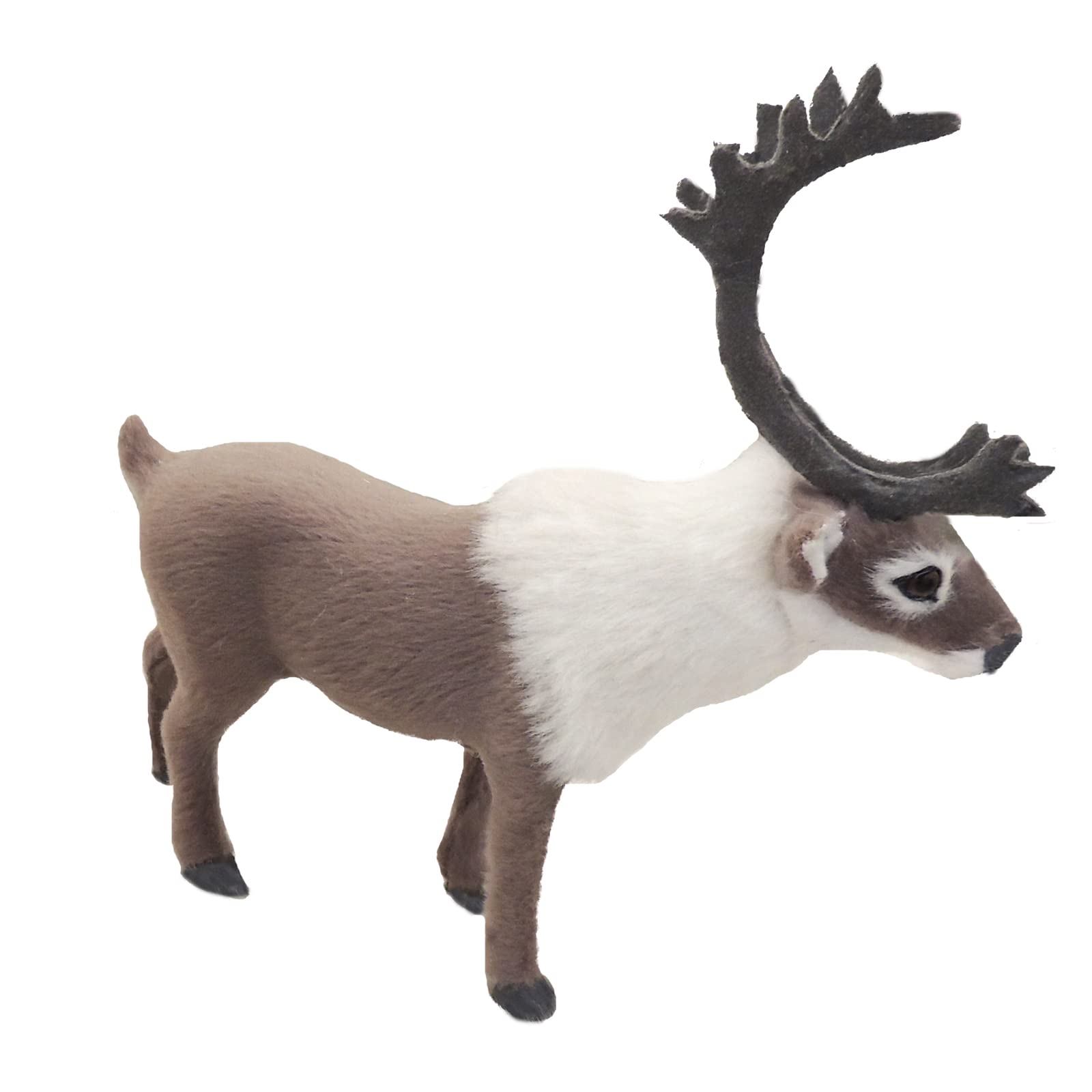 Xinmei Reindeer Figurine Christmas Desktop Decoration Ornaments Holiday Decoration Winter Party Home Office Decoration