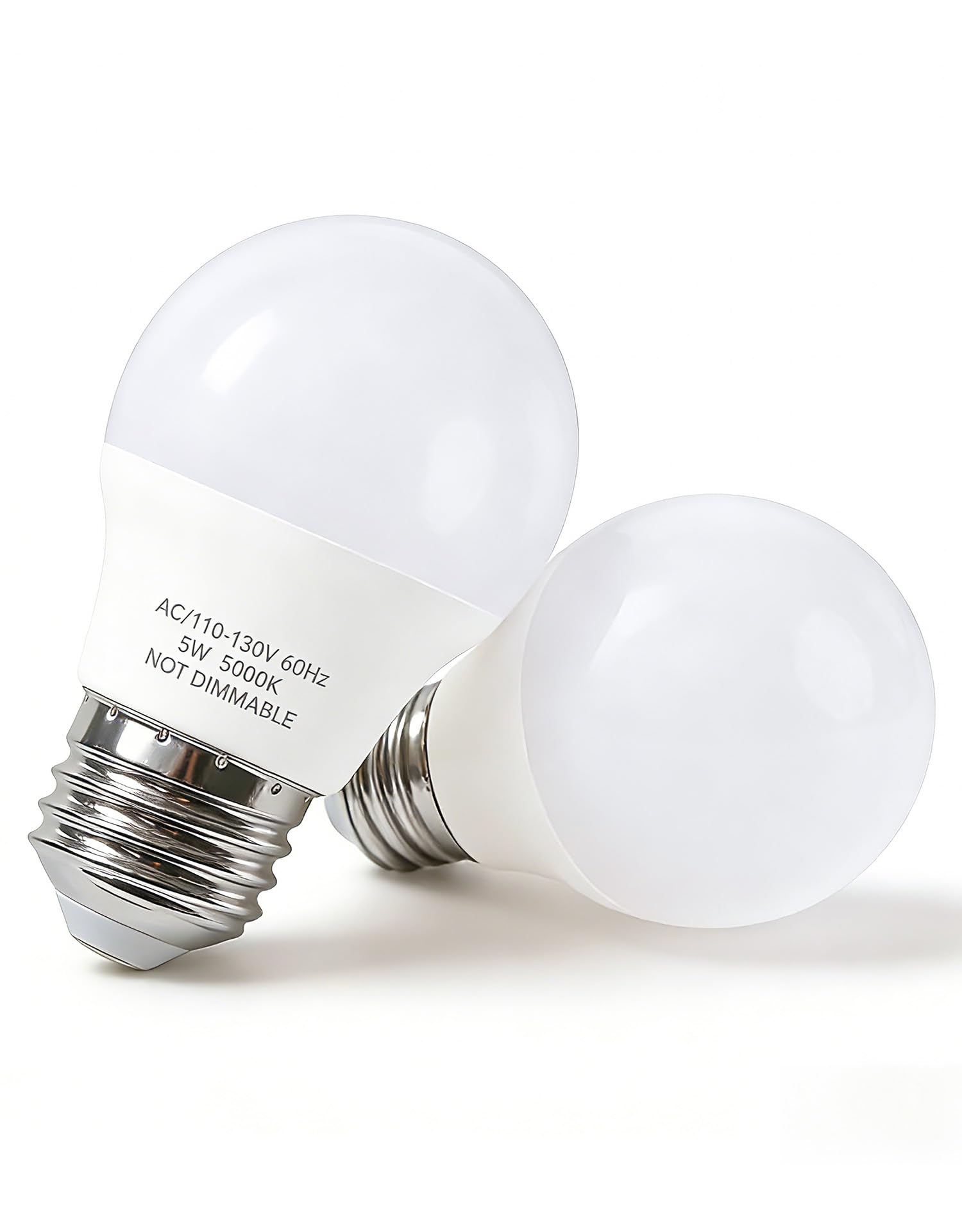 PARTPHONER 5W LED Refrigerator Light Bulbs 40 Equivalent A15 Small Applicance Light Bulb E26 Medium Base 120V Waterproof