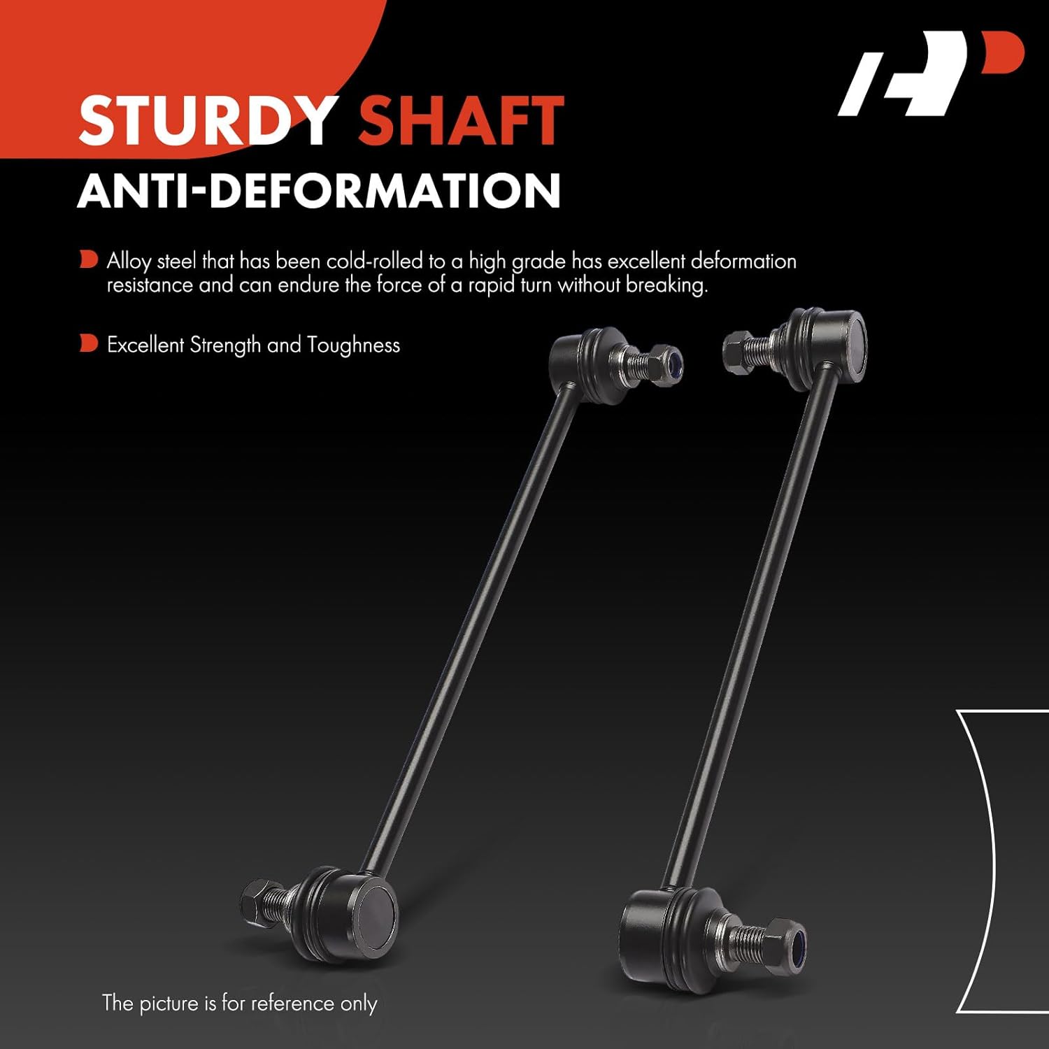 A-Premium 2 x Front Sway Bar Links Stabilizer Bar Links, Compatible with Toyota Corolla 2003-2019, Prius 2001-2009, Matrix 2003-2014 & Scion tC 2005-2010 & Pontiac Vibe 2003-2010