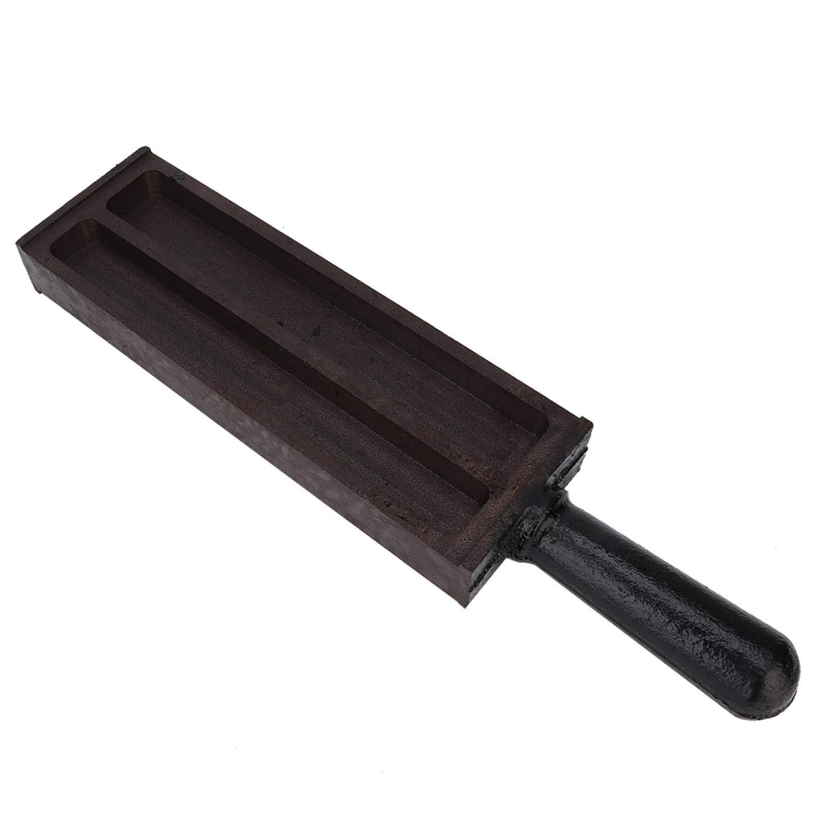 Stampo A Croce In Grafite Zerodeko - Per Fusione Metalli Come Oro E Argento, Lingottiera Per Gioielli - Foto 5