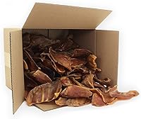 Vista 9 de Best Pet Supplies GigaBite Orejas de Cerdo Asadas para Perros - Masticables Naturales para Perros, Orejas de Cerdo Asadas, Seguras para Cachorros