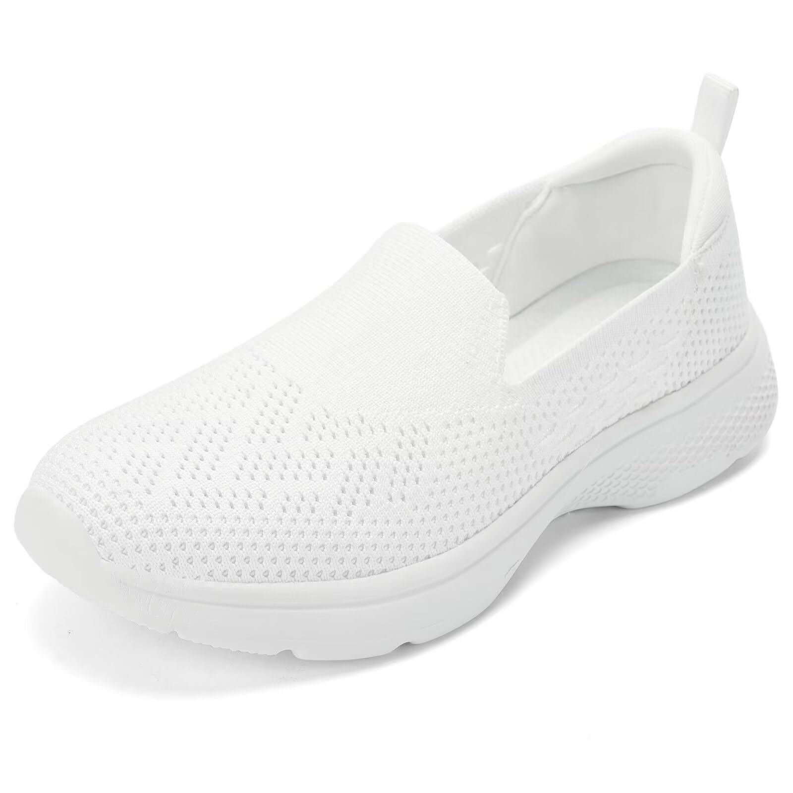 Puxome Damen Sneaker Slip On Atmungsaktive Bequeme Sportschuhe Walking Fitness Freizeit Schuhe