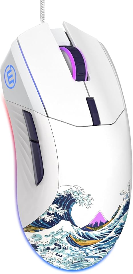 Pluribus: Ein beeindruckendes Release aus jeder Sicht 10 61a+k9YR kL. AC SX466 COSTOM Womier G705 USB Wired Gaming Mouse for PC Computer Windows Mac Laptop, Lightweight Silent RGB Backlit Mouse with Adjustable 12000DPI/7 Programmable Side Buttons,White Kanagawa Theme