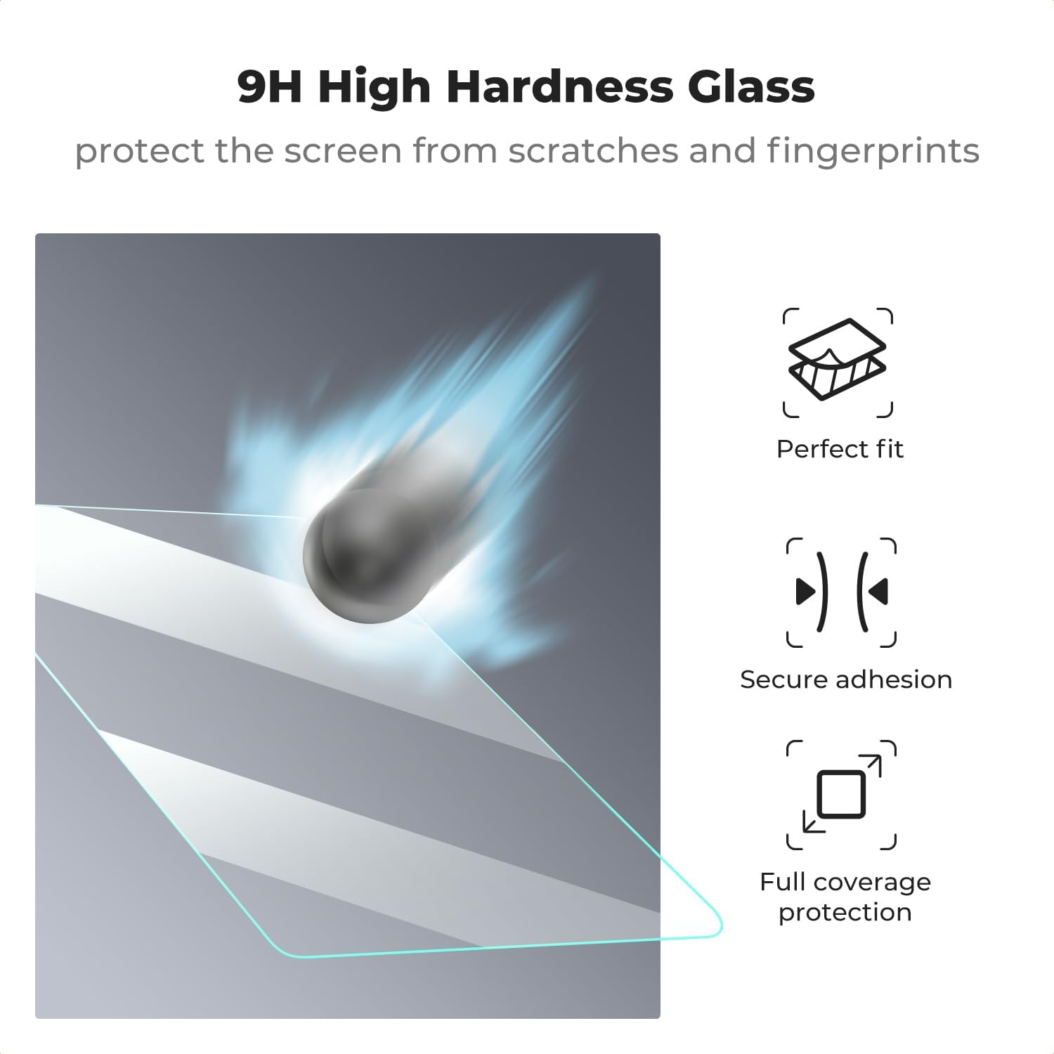 K&F CONCEPT 3 Pack Camera Screen Protector Compatible with Fujifilm X-T5 Fuji XT5, 0.3mm 9H Hardness Tempered Glass Cover Anti-Scratch Bubble-Free & Hot Shoe Cover