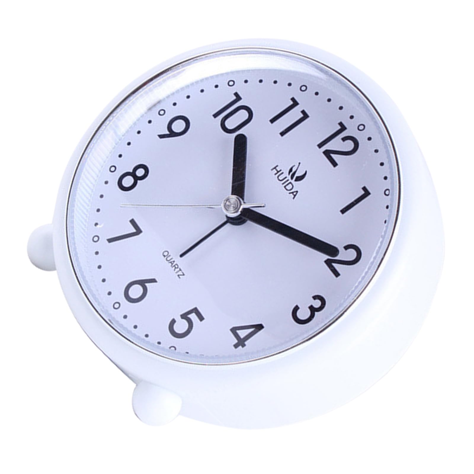 alloneslife Analogs Alarm Clock 4inch Silents NonTicking with Battery Powereds Old Fashioneds Styles for Bedsides Table Silents Alarm Clock