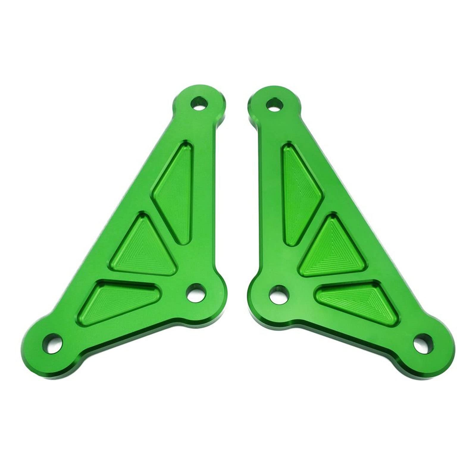 Accesorios de Moto Kits de Enlace de caída de suspensión Ajustable for Motocicleta Kit de Descenso Apto for Kawasaki Z1000 2014-2017 Z1000Sx Ninja 1000 2011-2015(Color:Green)