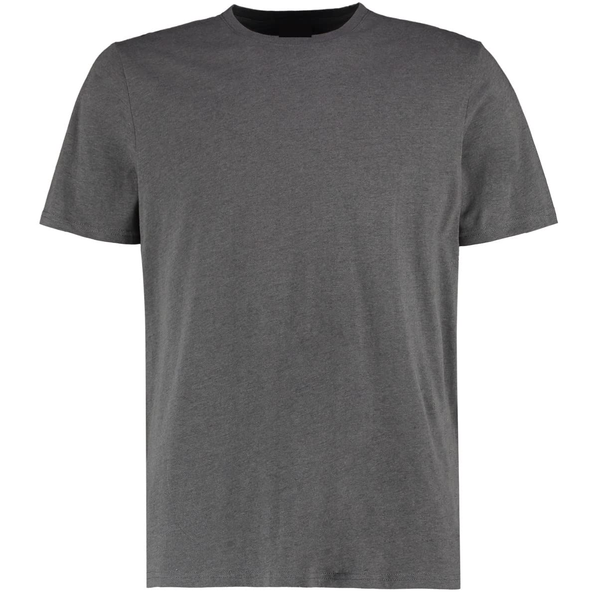 COOZO Mens Cotton T-Shirt - Dark Grey Marl - 3XL