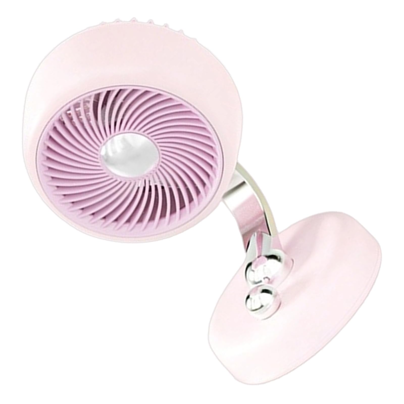 Uqezagpa USB Rechargeable Desktop Fan Adjustable Angles Portable Air Cooling Desktop Table Fan for Home Offices Enduring Portable Small Desk