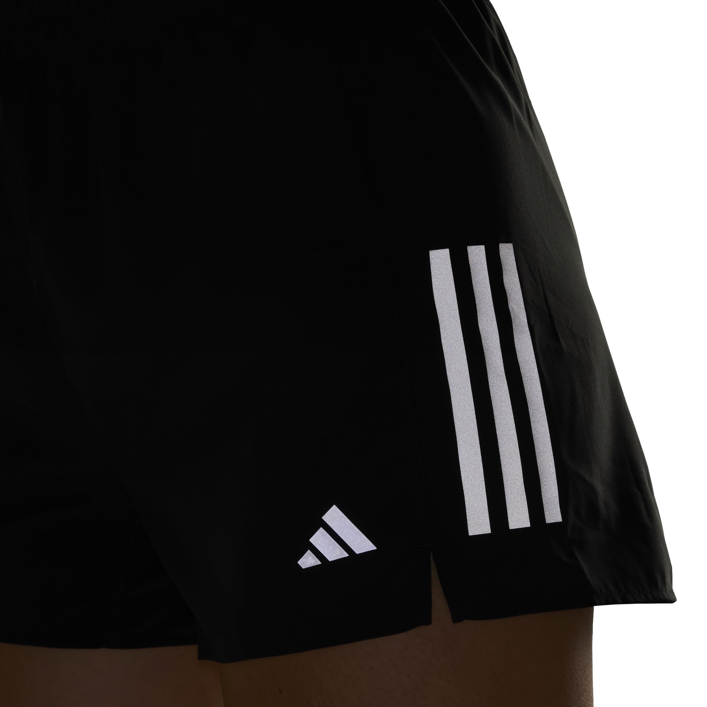 adidas Femme Own The Run Shorts, Black, M 4 inch