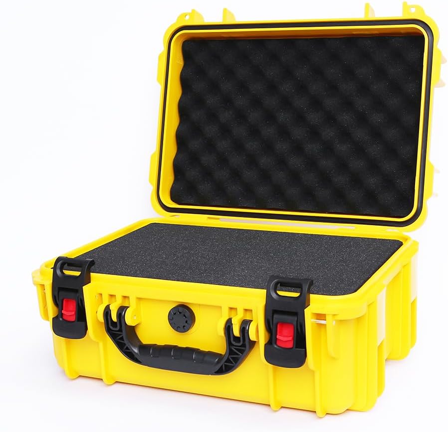 18in Waterproof Hard Shell Case with DIY Customizable Foam Insert (16 x 11x 7.8in Interior) - Image 2