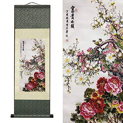 FOVNOT Peinture Chinois, Decoration Murale Salon Tableau Asiatique Decoration Murale Salon Deco...