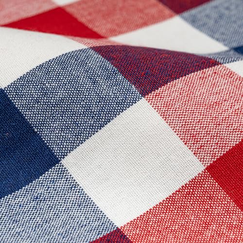 Image of Bulk July 4th Kitchen Towels - 30 Pack, Red, White, Blue Tea Towels in 100% Organic Cotton, Large Absorbent Dish Towels with Hanging Loop for Easy Drying & Festive Kitchens