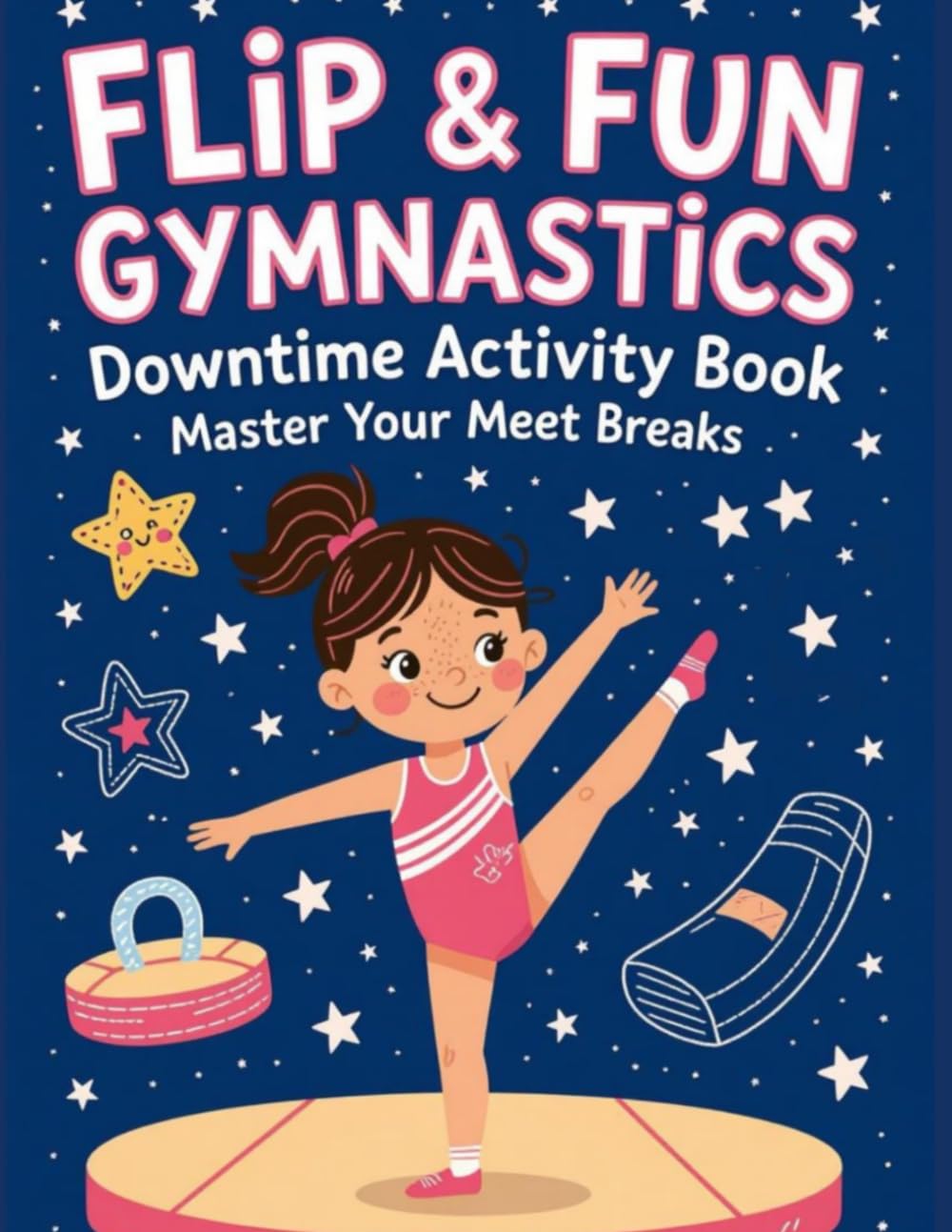 Flip & Fun Gymnastics Downtime Activity Book : Master Your Meet Breaks