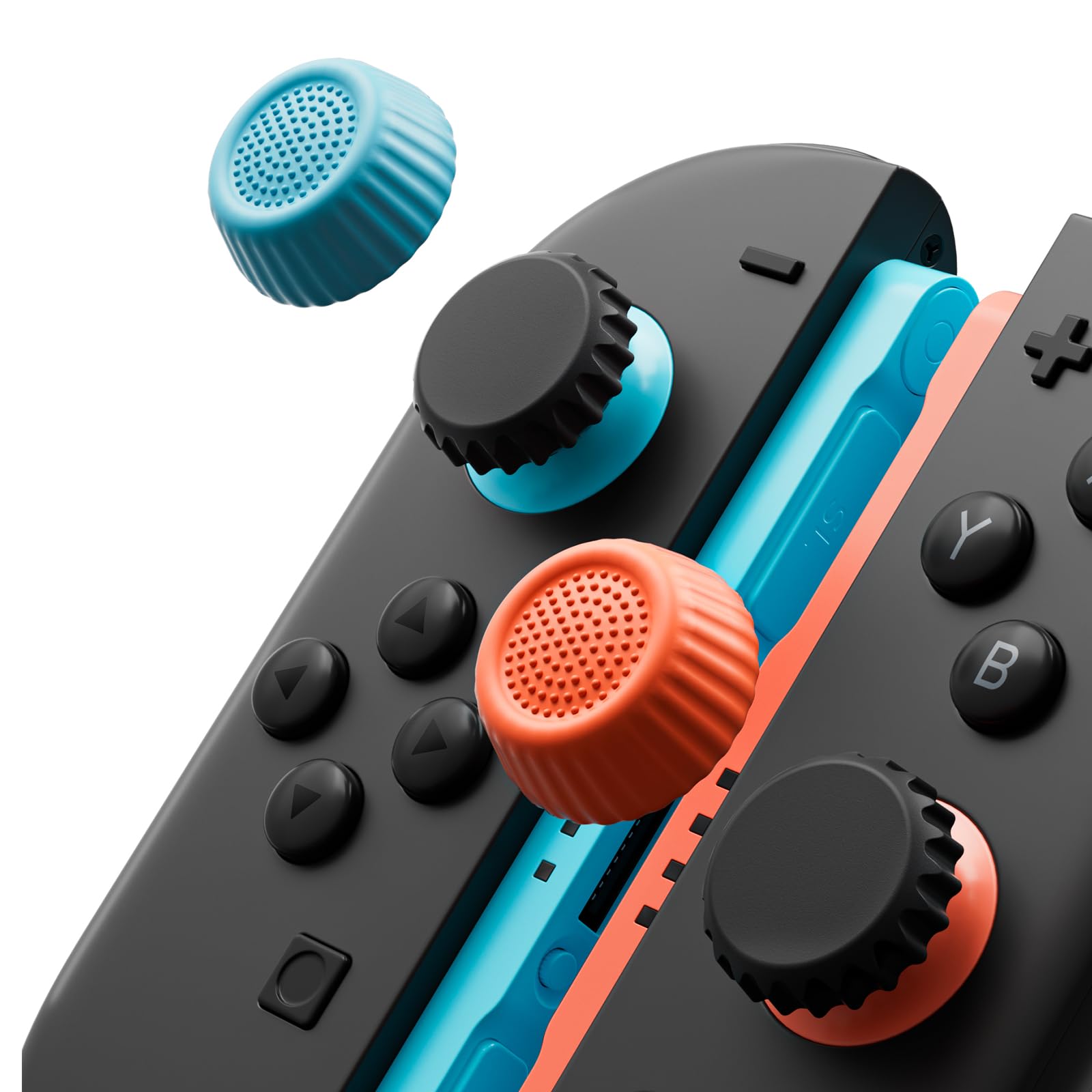 COOWPS Switch 2 Thumb Grips for Nintendo Switch 2 and Pro Controllers