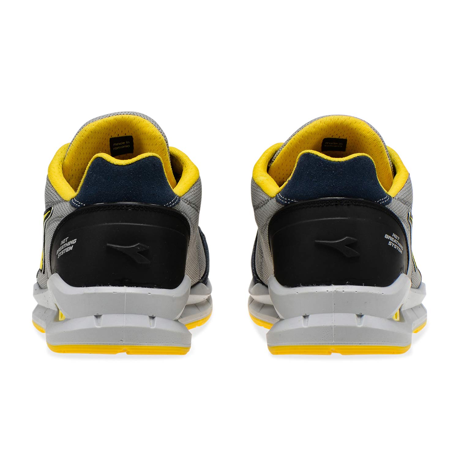 Diadora Run Net Airbox Low S1p Src, Scarpe da Ginnastica Uomo, Blu (Blue Cosmos Moon Rock Gray), 46 EU