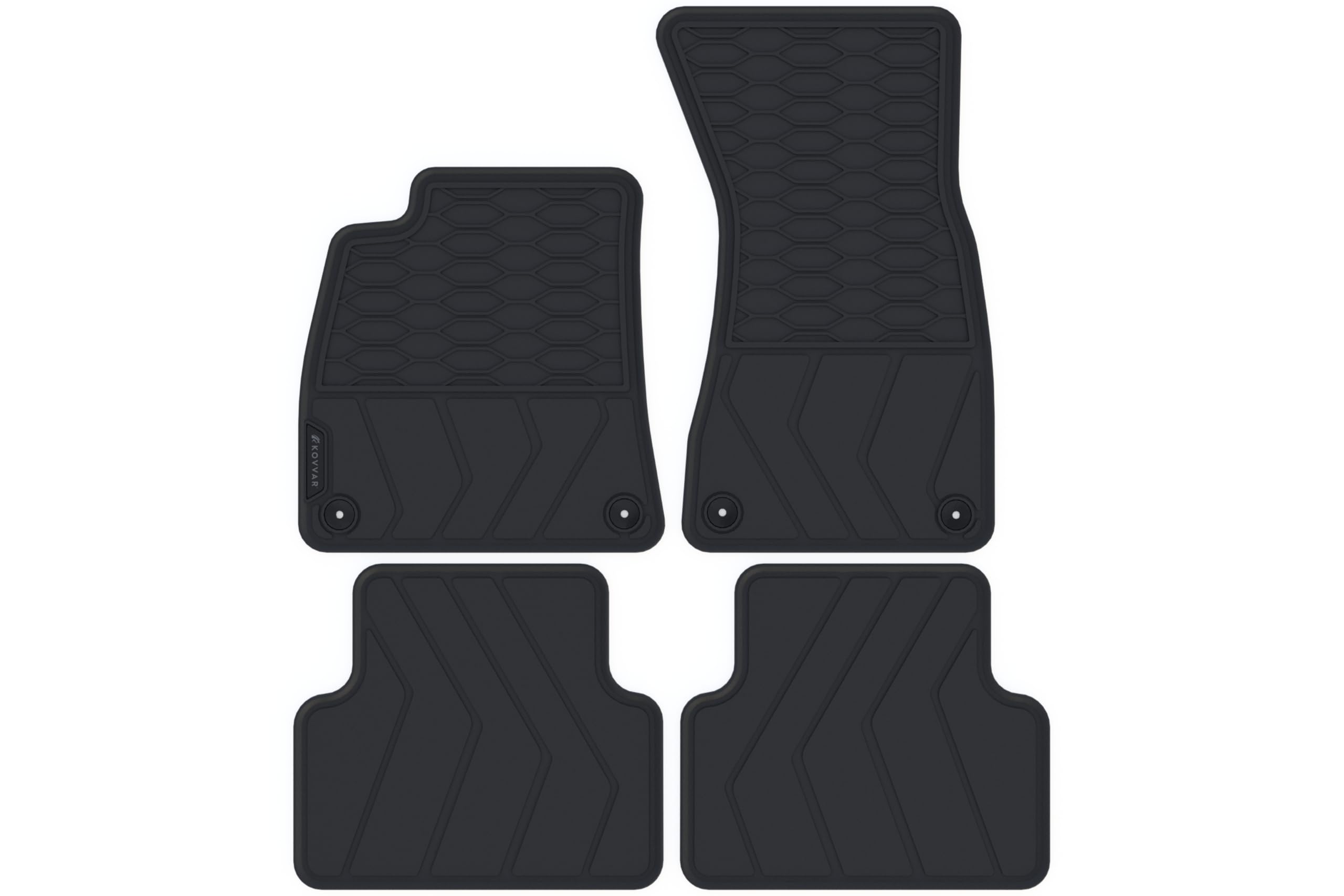 Tappetini per Auto in Gomma adatti per Audi A5 FU - 2024-2026 Versione: Avant/Sedan - Serie: Gomma